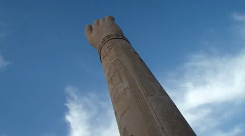 Human Hand Statue Stock Footage 999457