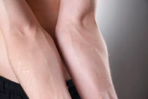 Human hands close-up Stock Photos