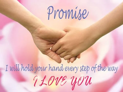 Human hands holding together Stock Photos