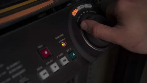 Human Hands Jogging Sony Vtr Video stock 237553643