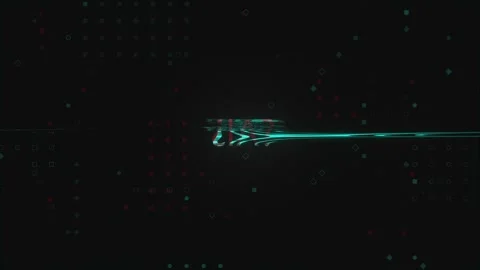 Human head with Artificial intelligence references. Video stock 332557711