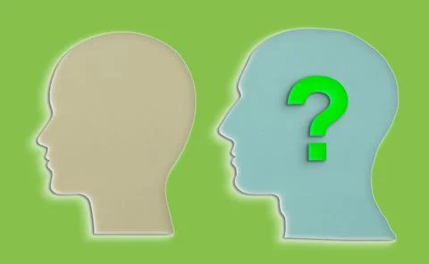 Human head Stock Illustration