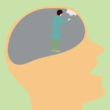 Human head Stock Illustration