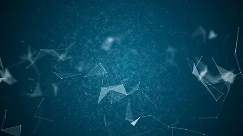 The human heart is formed by spinning particles. Stock Footage 76889664
