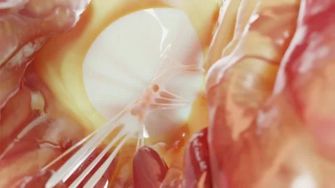 Human heart valve 3d animation 스톡 동영상 231758366