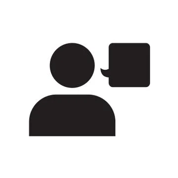 Human icon Illustrazione stock