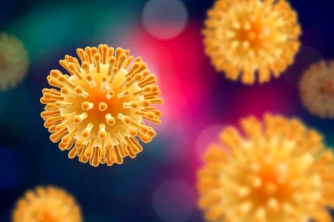 Human Immunodeficiency Virus Stock Illustration
