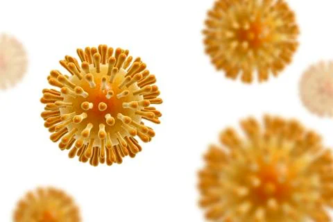Human Immunodeficiency Virus Stock Illustration