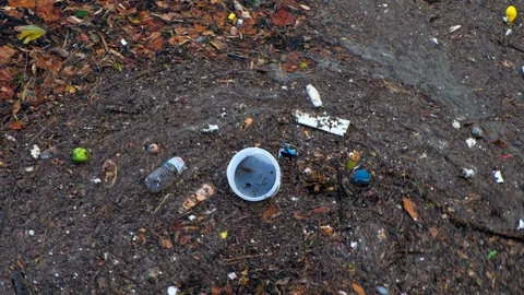 Human impact on the environment Stock Footage 107421401