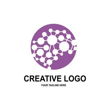 Human intelligence brain logo vector design Stock Illustration