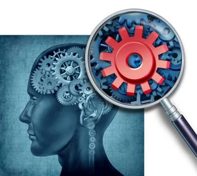 Human intelligence-research Stock Illustration
