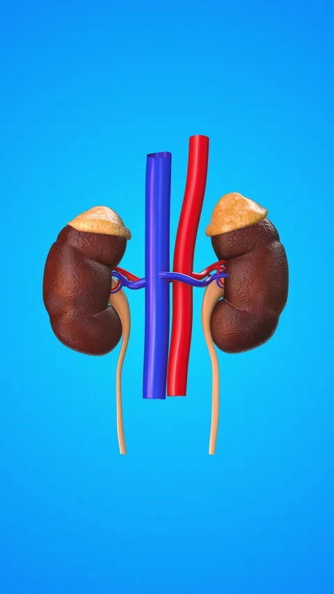Human internal organ of Kidney Stock Footage 285406274