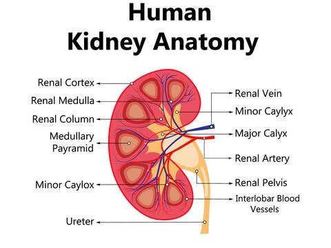 Human internal organs system. people's body internal organs illustration Stock Illustration