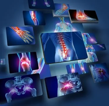 Human Joints Concept Stock Illustration