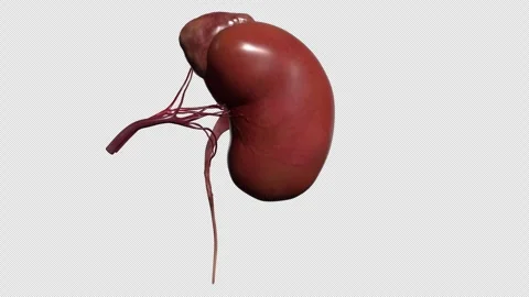 Human Kidney Stock Footage 310643520