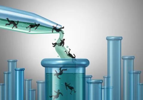 Human Lab Testing Stock Illustration