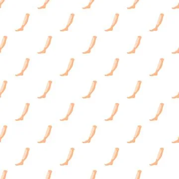 Human legs pattern forming a seamless background イラスト素材