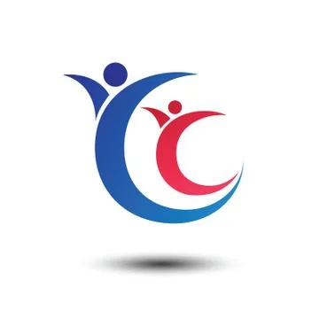 Human logo Stock Illustration