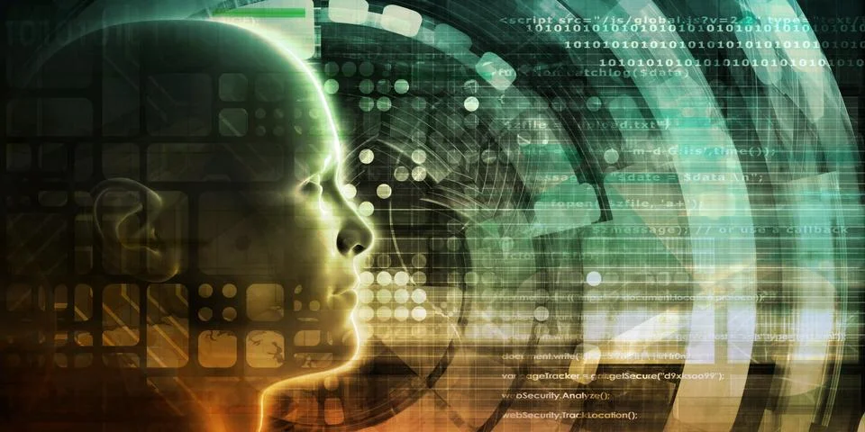 Human Machine Interface Stock Illustration