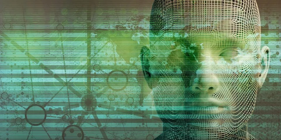 Human Machine Interface Stock Illustration