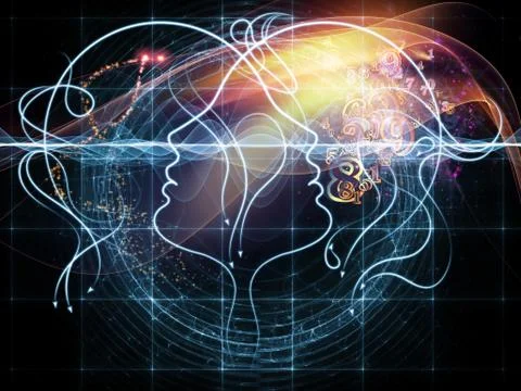 Human Mechanism Illustrazione stock