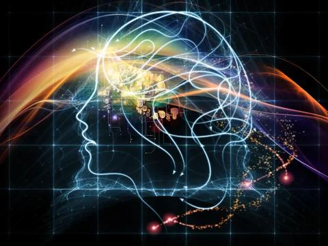 Human Mechanism Illustrazione stock
