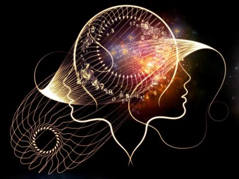 Human Mechanism Illustrazione stock