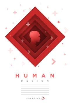 Human mind concept design イラスト素材