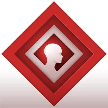 Human mind concept design Stock Illustration