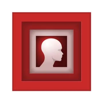 Human mind design Stock Illustration