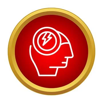 Human mind generating new ideas and concepts 스톡 일러스트