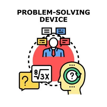 Human mind solving complex business problems Stock Illustration