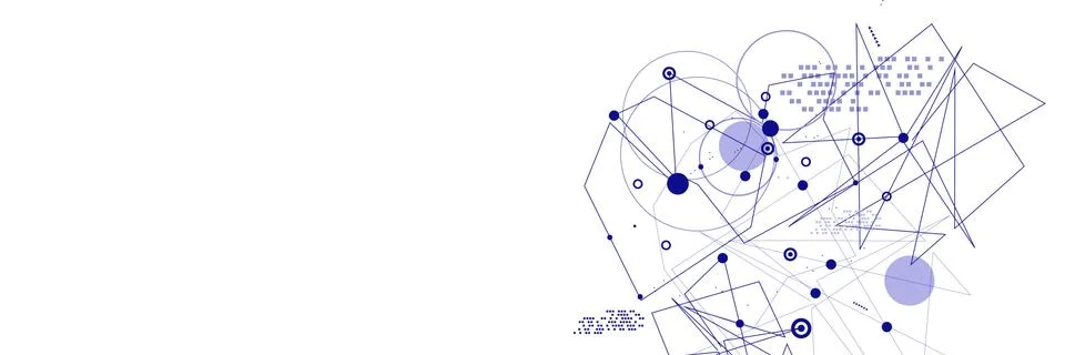 Human model connection on the white Stock Illustration