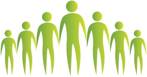 Human networking Stock Illustration