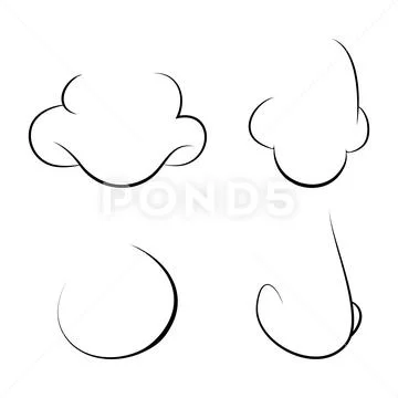 Human nose outline design isolated on white background: Graphic #93708821