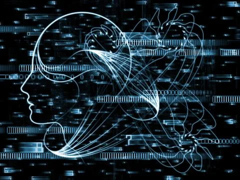 Human Numbers Illustrazione stock
