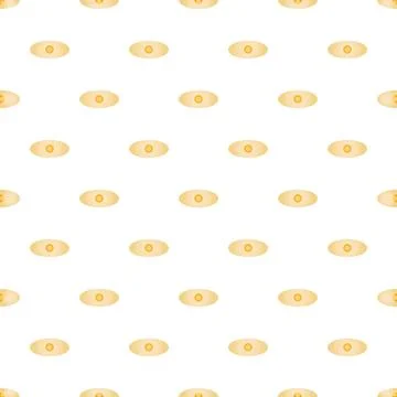 Human ovum cell pattern seamless background illustration Stock Illustration