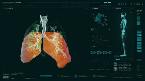 Human Patient Respiratory System Examina... | Stock Video | Pond5