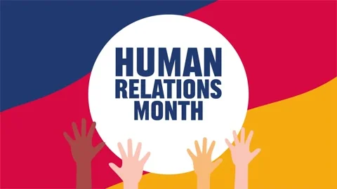 Human Relations Month for better human relations Vidéo 338421675