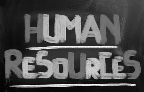 Human Resource Concept Illustrazione stock