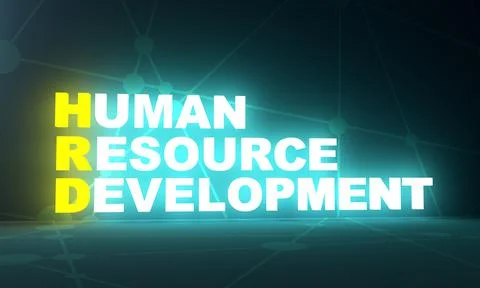 Human Resource Development 스톡 일러스트