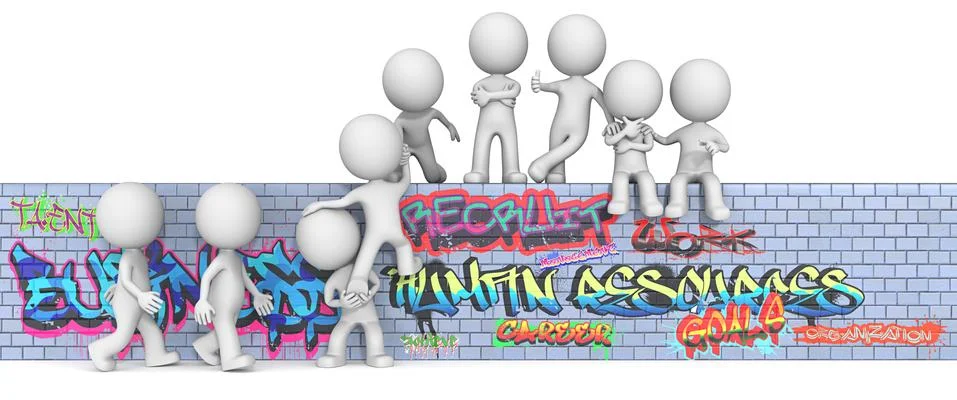 Human Resource Management. Stock Illustration