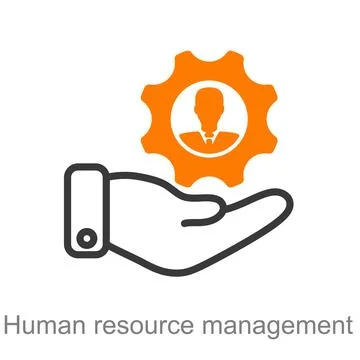 Human resource management Stock Illustration