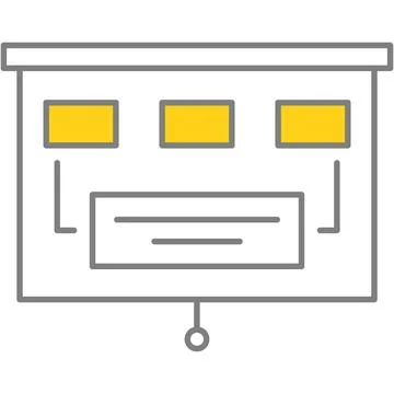 Human resource, teamwork or career vector icon Stock Illustration