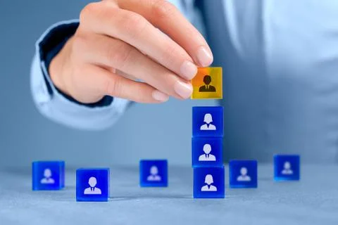 Human resources and CEO Stock Photos