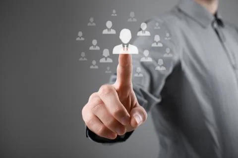 Human resources and CRM Stock Photos
