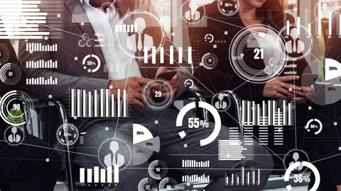 Human Resources and People Networking conceptual Stock Footage 163672732