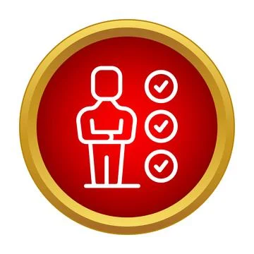 Human resources candidate selection evaluation and recruitment process Stock Illustration