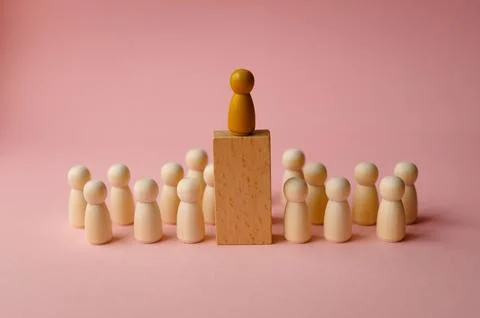 Human resources, a conceptual background for recruiting employees to a comp.. Stock Photos