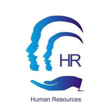 Human resources design concept Stock Illustration